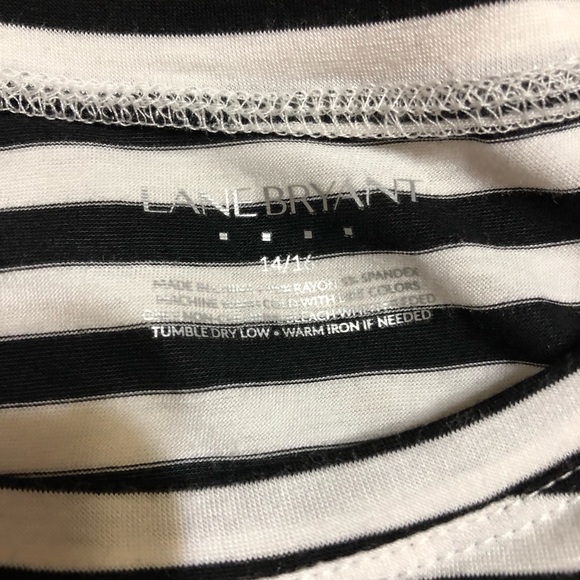 Lane Bryant Peekaboo shirt - Picture 3 of 4